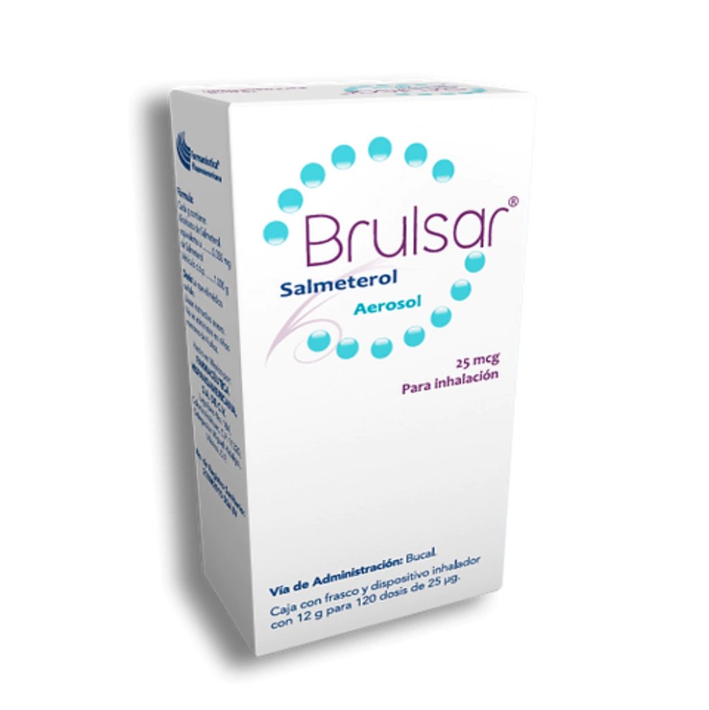 BRULSAR (SALMETEROL) INHALER 12G 25MCG