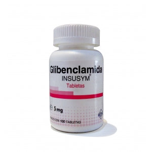 INSUSYM (GLIBENCLAMIDE) 5MG 100TAB