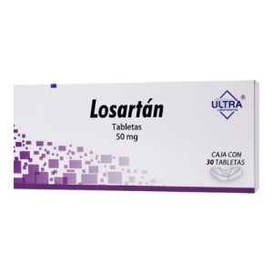 LOSARTAN 50MG 30 COATED TABLETS