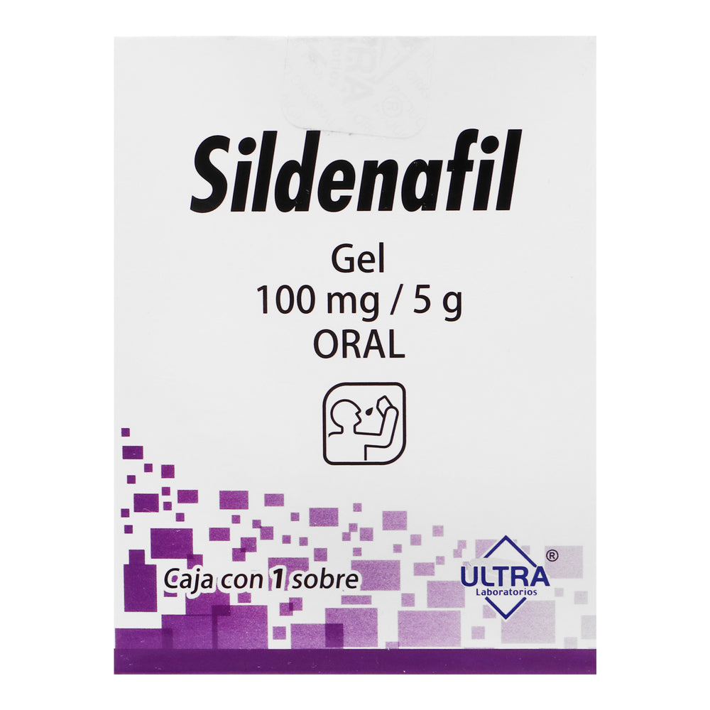 SILDENAFIL GEL (ULTRA) 100MG 5G ORAL BOX WITH 1 SACHET