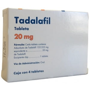 TADALAFIL (TADALAFIL) 20MG 4 TABLETS