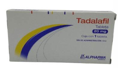 TADALAFIL (ALPHARMA) 1 TAB 20 MG