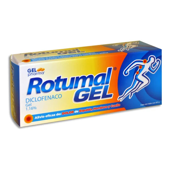ROTUMAL (DICLOFENAC) 1.16% GEL 60G