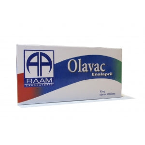 OLAVAC (Enalapril) 10mg 30 tablets