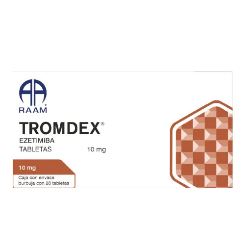 TROMDEX (EZETIMIBE) 10MG 28TABLETS