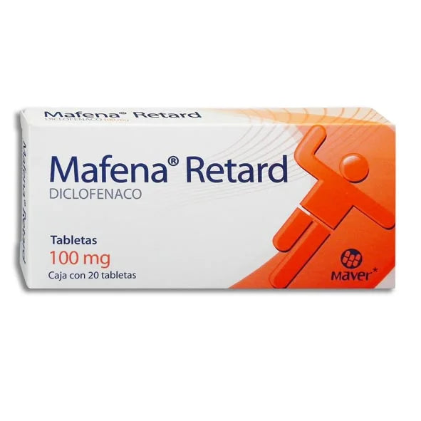 MAFENA RETARD (DICLOFENAC) 100MG 20 TABLETS