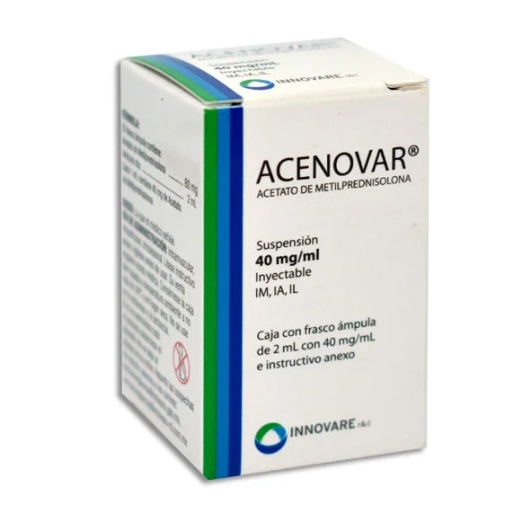 ACENOVAR (METHYLPREDNISOLONE) INJECTABLE SOLUTION 1 AMPULE 40MG/ML