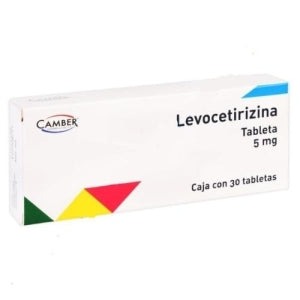 LEVOCETIRIZINE 5MG TABLETS, 30 COUNT