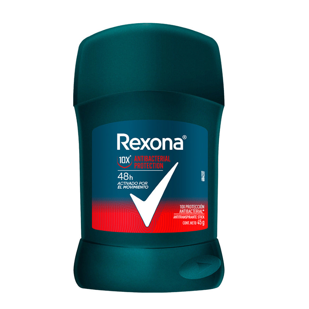 REXONA MEN ANTIBACTERIAL ANTIPERSPIRANT STICK 45 G