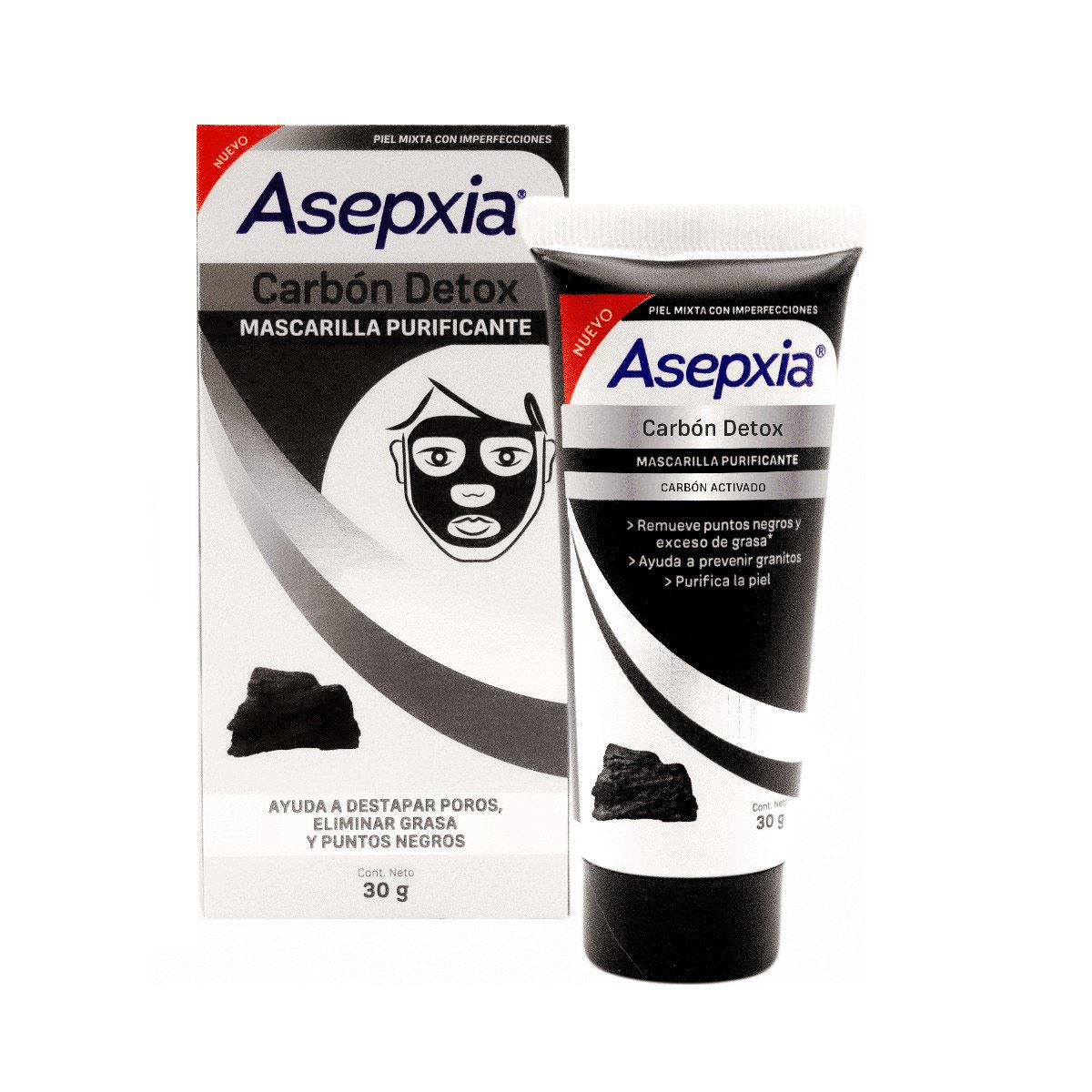 ASEPXIA CARBON DETOX PURIFYING MASK 30G
