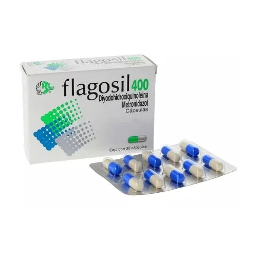 FLAGOSIL400 400/200mg (DIIODOHYDROXYQUINOLINE|METRONIDAZOLE) 30TAB