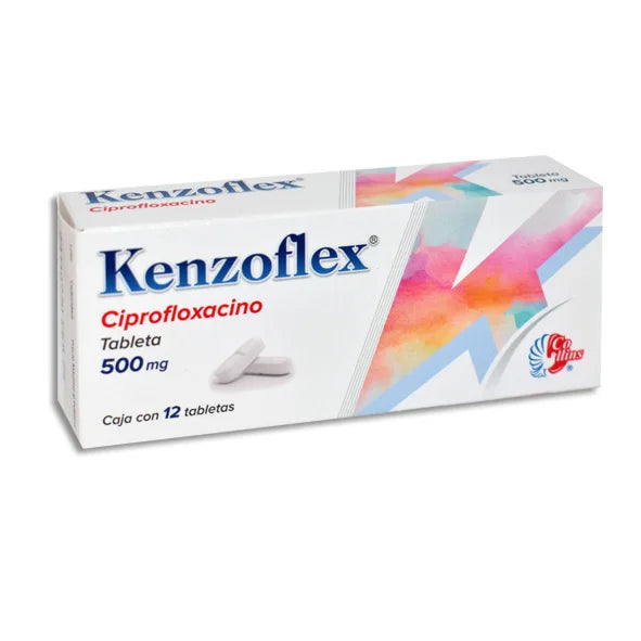 KENZOFLEX (CIPROFLOXACIN) 500MG 12TABLETS