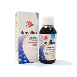 BROSOFLUX SOLUTION 120ML (AMBROXOL/SALBUTAMOL) 2.0/7.5MG