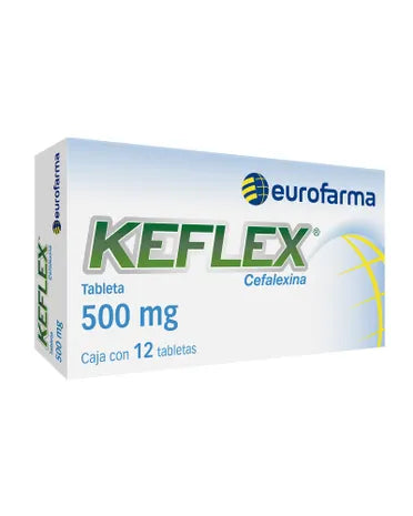 KEFLEX (CEPHALEXIN) 500MG 12TAB