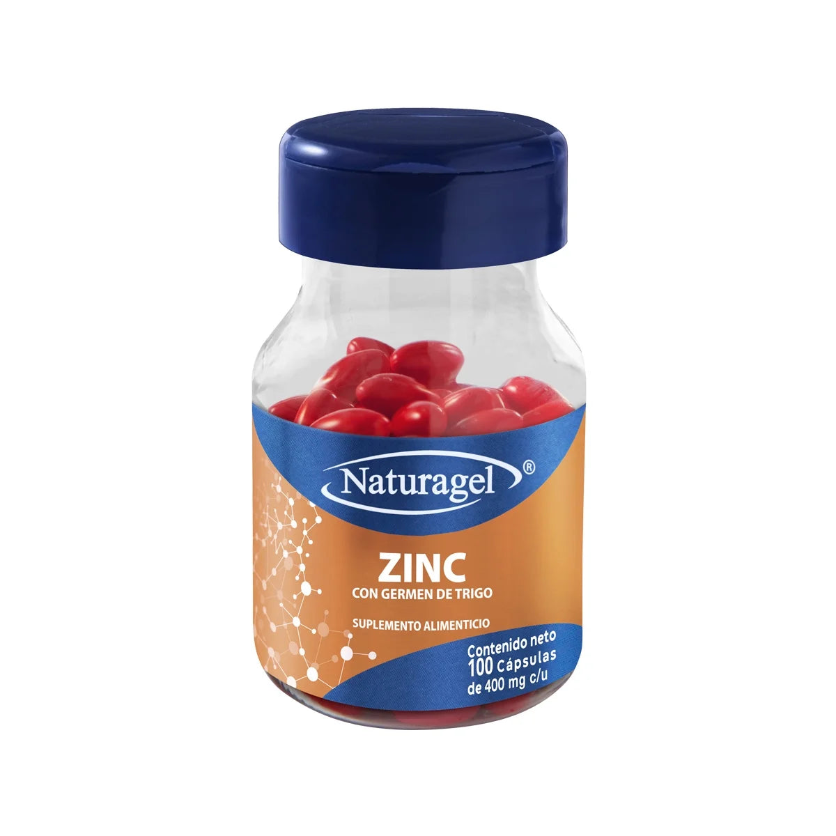 ZINC WITH WHEAT GERM 420MG /100 CAPSULES