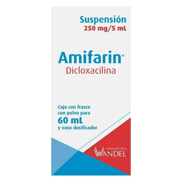 AMIFARIN (DICLOXACILLIN) 250MG/5ML