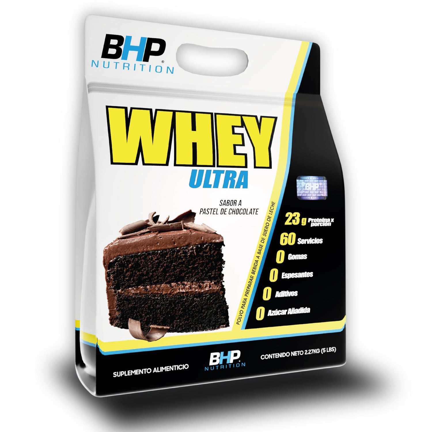 BHP WHEY ULTRA BAG 5 LB PASTEL DE CHOCOLATE