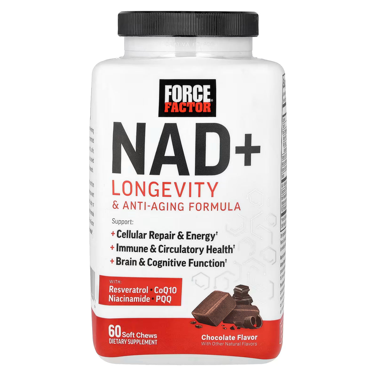 FORCE FACTOR NAD+ LONGEVITY 60 SOFT CHEWS