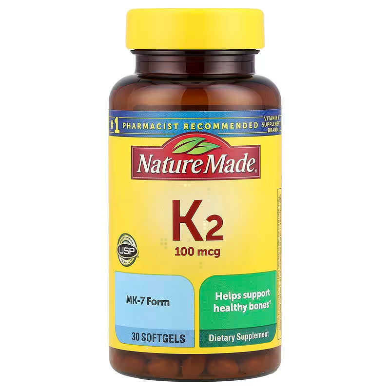 VITAMINA K2 100 MCG (NATURE MADE) 30 CAPSULAS