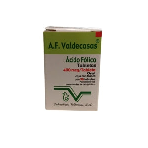 A.F VALDECASAS (Folic Acid) 400MCG 90TABLETS