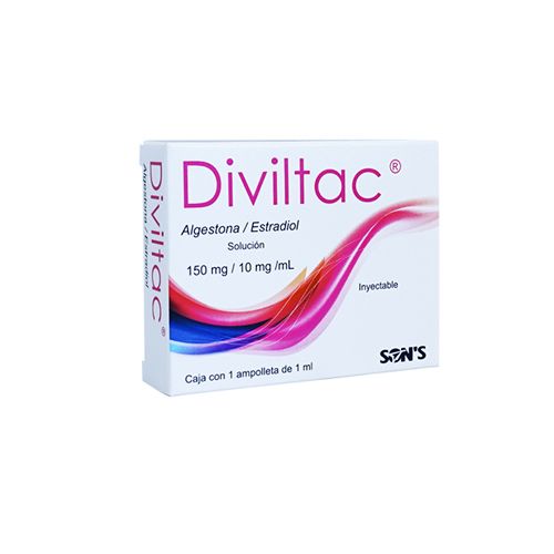 DIVILTAC (ALGESTONA/ESTRADIOL) 150MG/10MG 1 AMPOLLETA 1ML