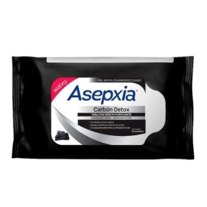 ASEPXIA CHARCOAL DETOX PURIFYING WIPES 25 COUNT