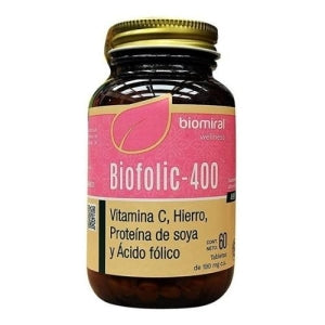 BIOFOLIC-400 (VITAMIN C, IRON, SOY PROTEIN AND FOLIC ACID) 190MG 60TABLETS