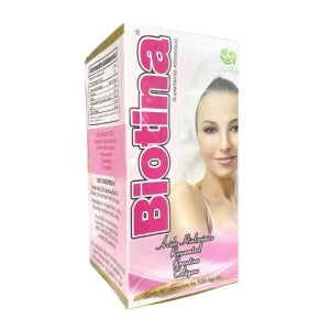 BIOTIN 500MG 60 CAPSULES