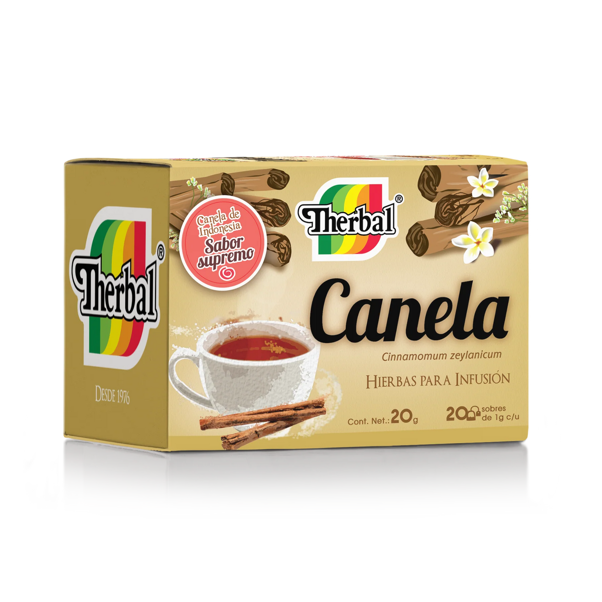 CANELA PARA INFUSIÓN 20 SOBRES 1 GRAMO
