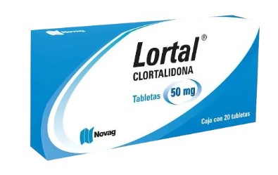 LORTAL (CHLORTALIDONE) 50MG 20 TABLETS