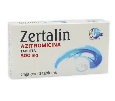 ZERTALIN (AZITHROMYCIN) 500MG 3TAB