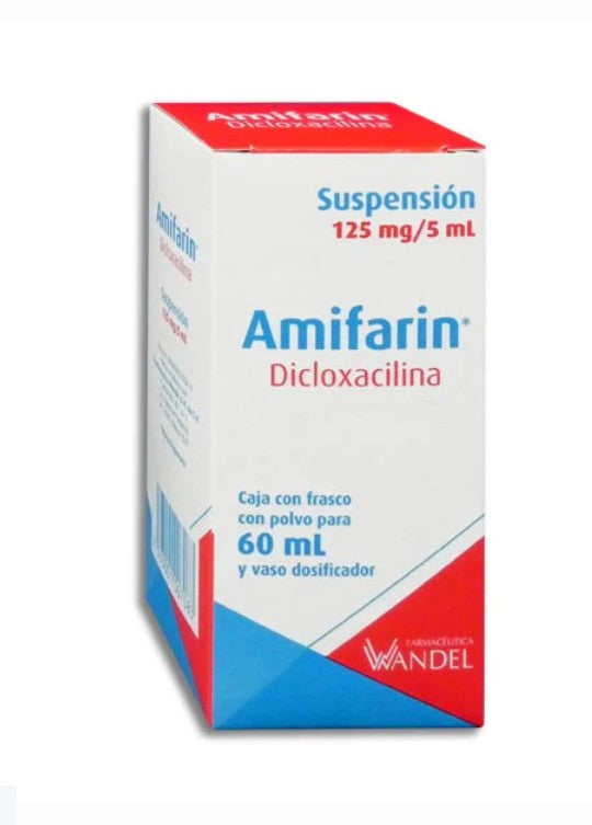 AMIFARIN (DICLOXACILLIN) 125MG/5ML