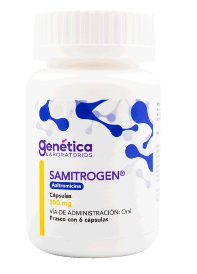 SAMITROGEN (AZITHROMYCIN) 500MG 6CAP