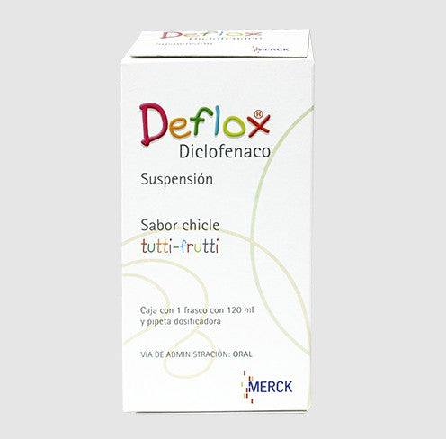 DEFLOX (DICLOFENAC) SUSP 120ML