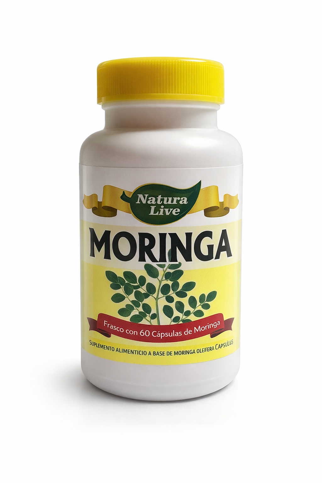 MORINGA 500MG 60 CAPSULES NATURA LIVE