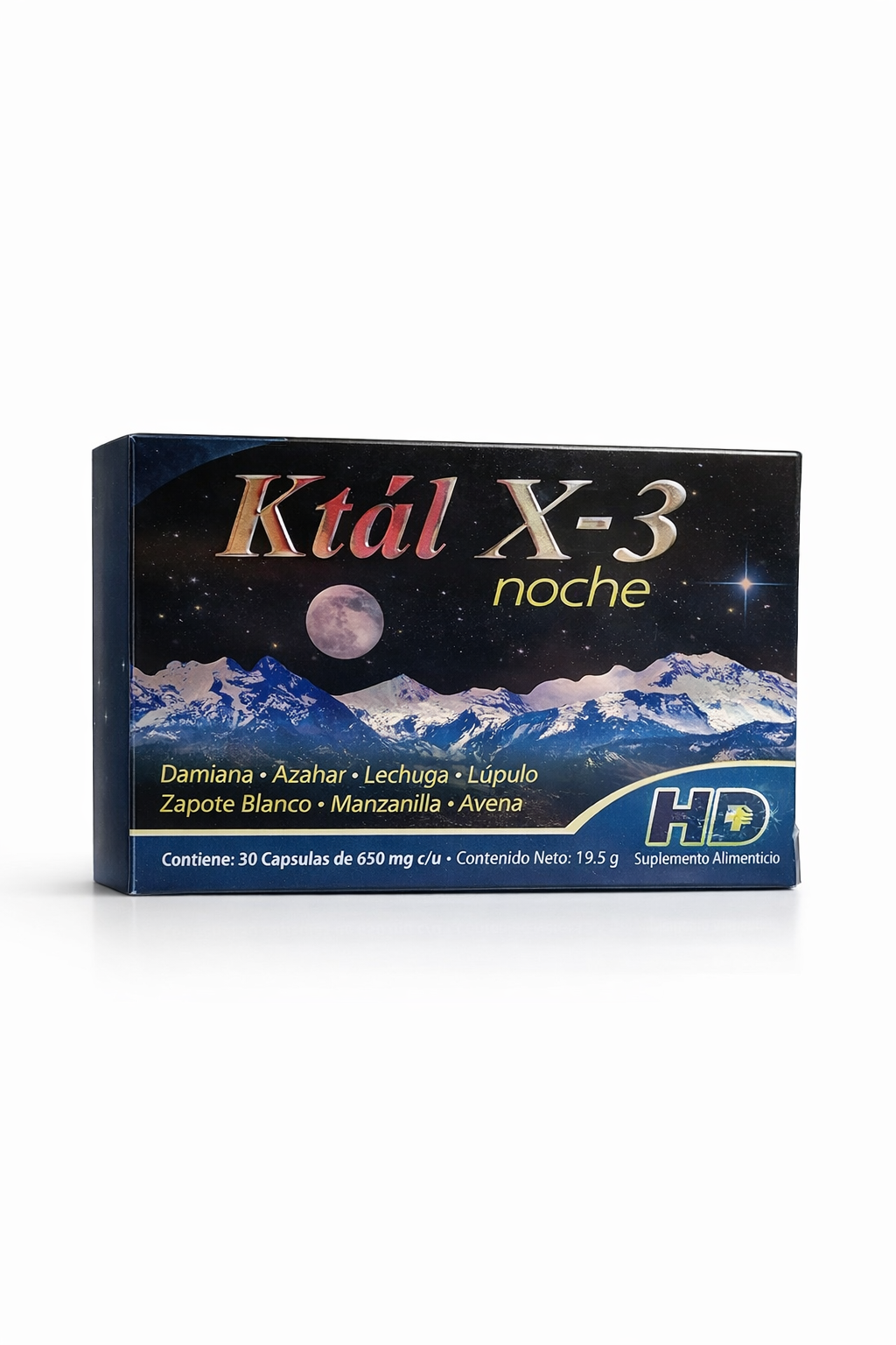 KTAL X-3 NIGHT 650MG 30 CAPSULES