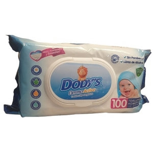 DODY'S HYPOALLERGENIC WET WIPES 100 COUNT