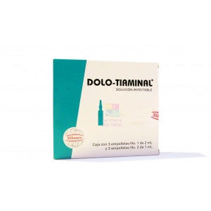 DOLO-TIAMINAL INJECTABLE SOLUTION 3 AMPOULES