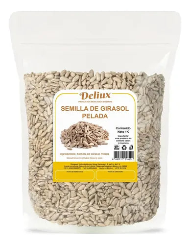 SEMILLA DE GIRASOL PELADA (DELIUX) 1 KILO
