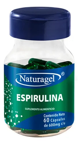 SPIRULINA 600MG 60 CAPSULES