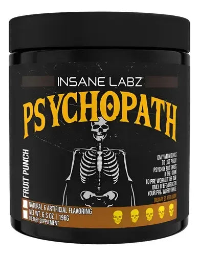 INSANE LABZ PSYCHOPATH FRUIT PUNCH 30 SERVICIOS