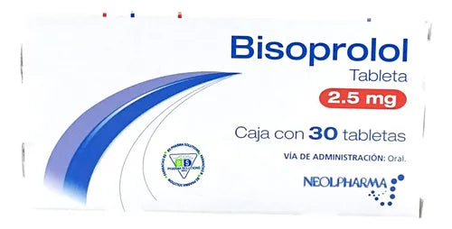 BISOPROLOL (BISOPROLOL) 2.5MG 30TABLETS