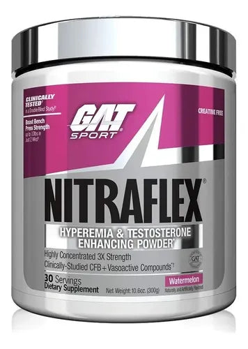 GAT NITRAFLEX WATERMELON 300 GRAMOS