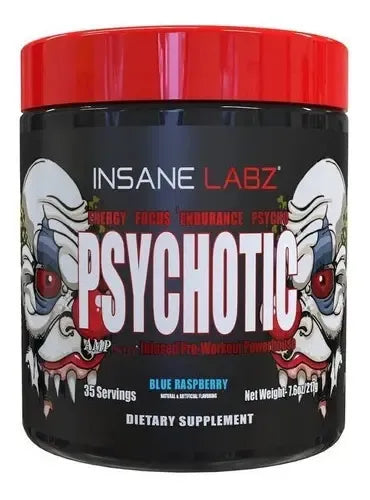 INSANE LABZ PSYCHOTIC 35 SERVICIOS BLUE RASPBERRY