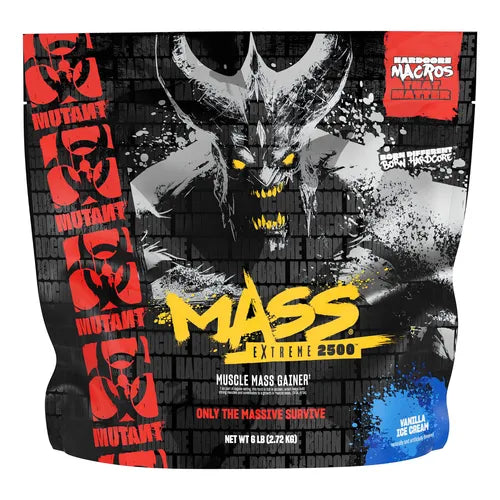 MUT MASS XXXTREME 2500 12 LB VAINILLA ICE CREAM