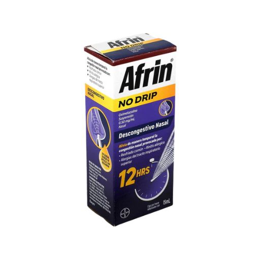 AFRIN (Oximetazolina) NO DRIP DESCON NASAL 15 ML