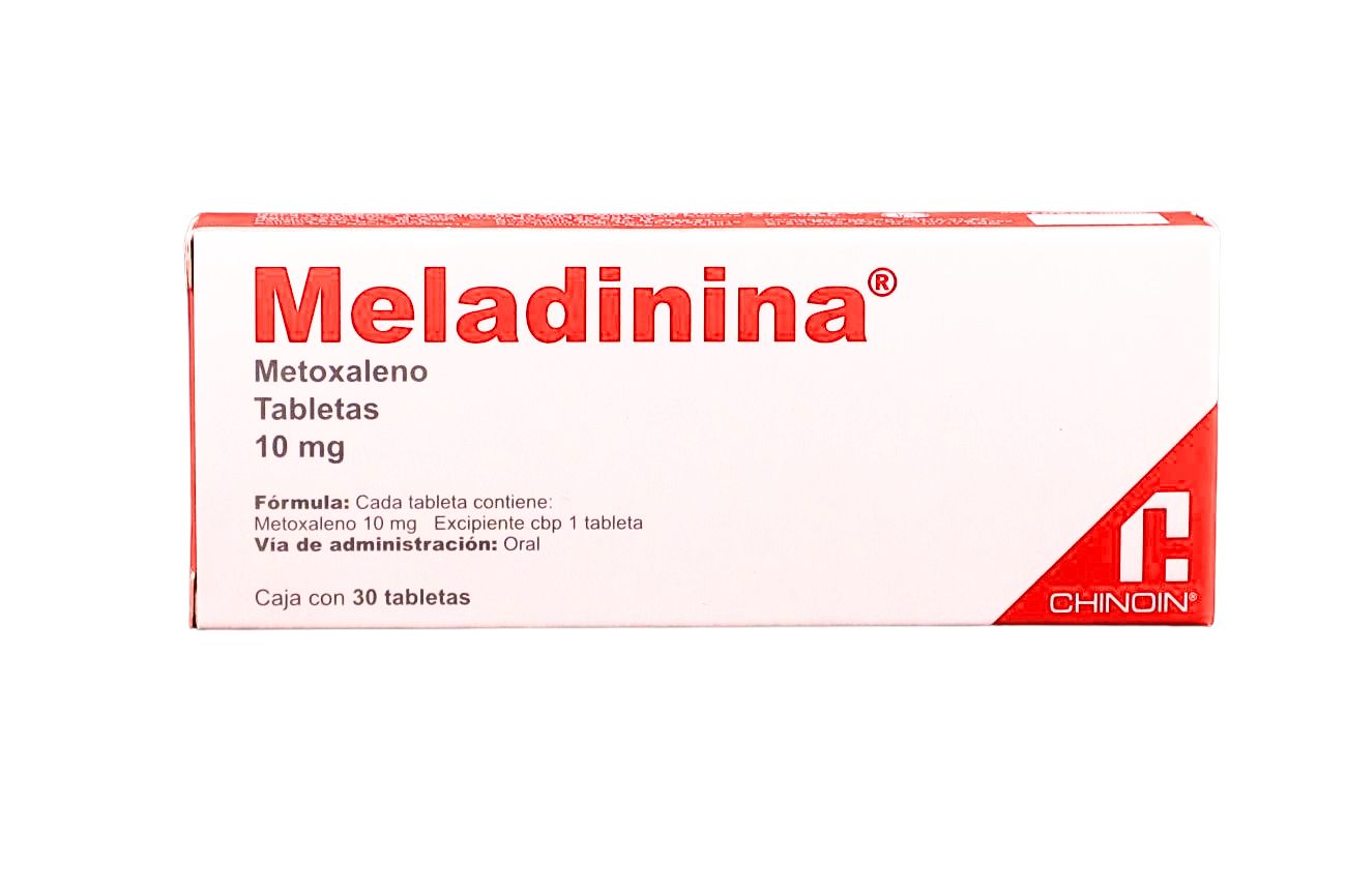 MELADININE (METHOXSALEN) 10MG 30 TABLETS