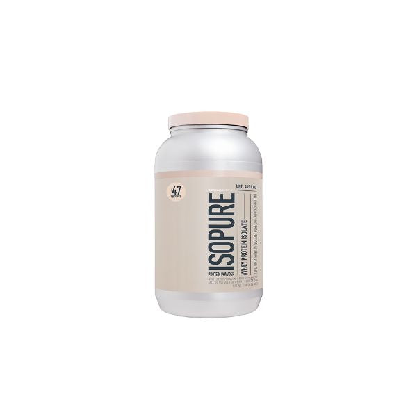 NB ISOPURE WHEY PROTEIN UNFLAVORED 3 LBS