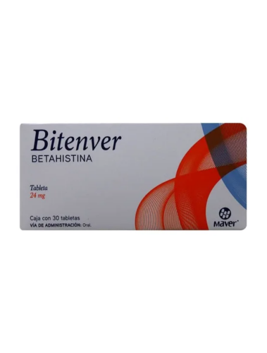 BITENVER (BETAHISTINE) 24MG 30TABLETS