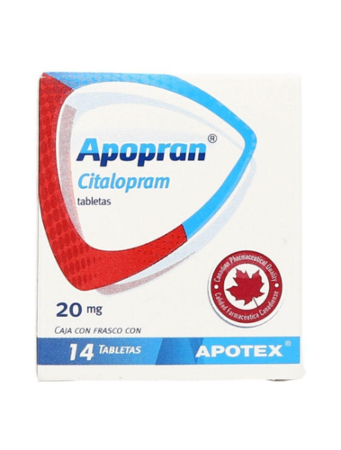 APOPRAN (CITALOPRAM) 20MG 14 TABLETS